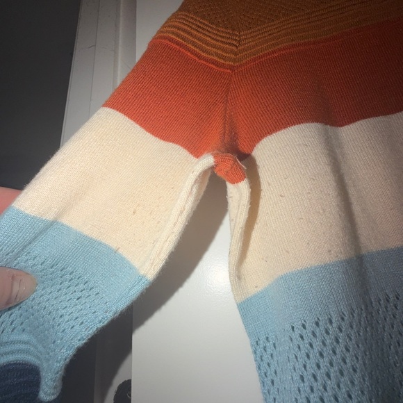 Striped Multicolor Market & Spruce Sweater Size Large - Picture 3 of 6